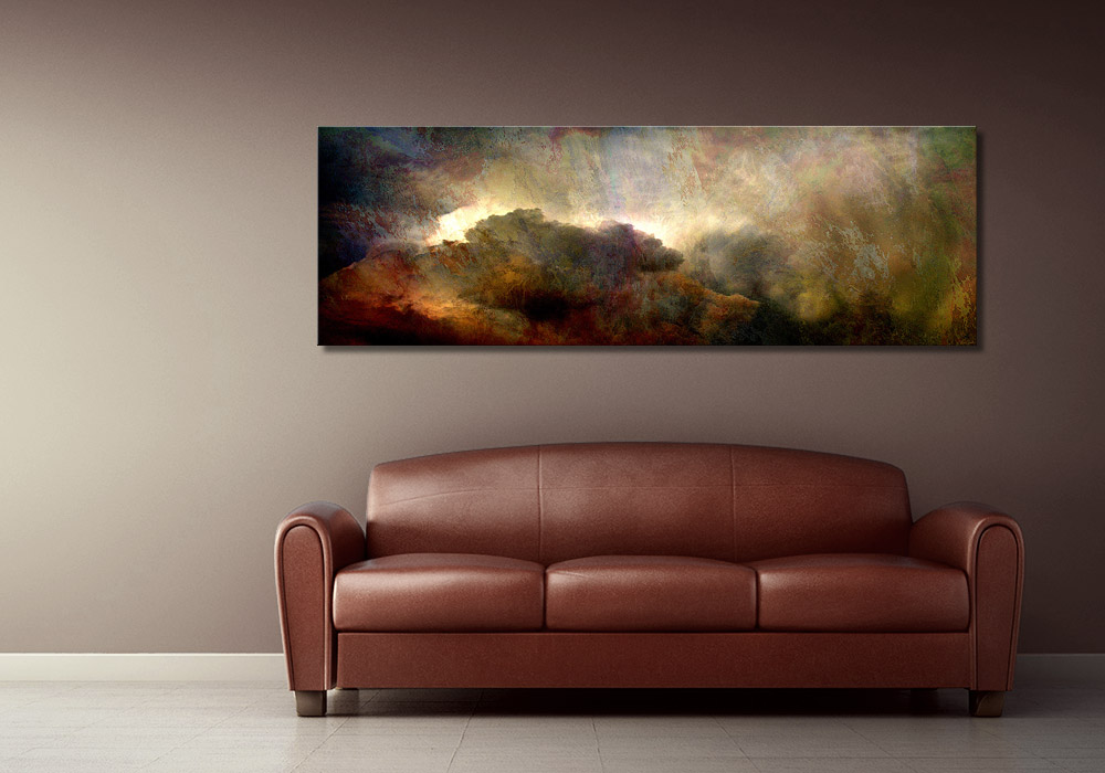 Cianelli Studios: More Information | &quot;Heaven And Earth&quot; Large Abstract Art Canvas Painting
