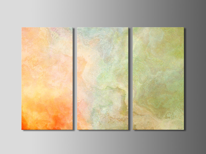 Large Abstract Art Triptych 3 Panel Canvas