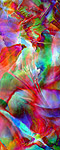 Splendor Abstract Art Abstract Art, Abstract Energy Art, Canvas Print