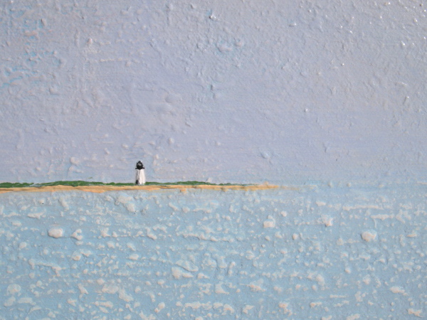 Detail of Contemporary Seascape Painting Ocean Landscape Painting