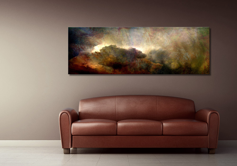 Cianelli Studios: More Information | "Heaven And Earth" Large Abstract